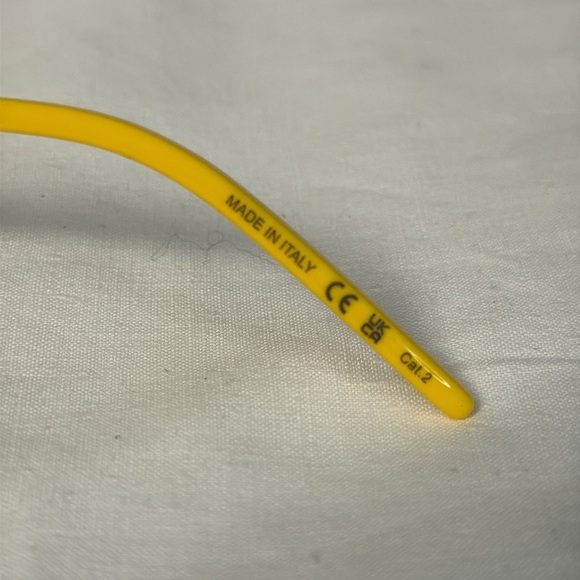 Saint Laurent 59mm Aviator Sunglasses – Yellow Frame NWT - Picture 7 of 8